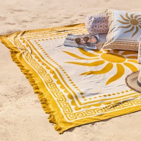 Azalea-Sun-Beach-Blanket-by-Pillow-Talk on sale