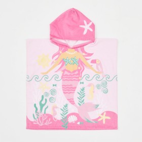 Under+The+Sea+Mermaid+Kids+Hooded+Beach+Towel+by+Pillow+Talk