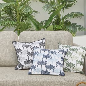 Sundays+Halycon+Palm+Square+Outdoor+Cushion+by+Pillow+Talk