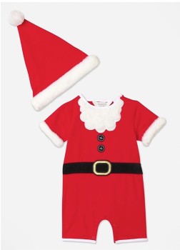 Myer+Giftorium+Santa+Romper+Set