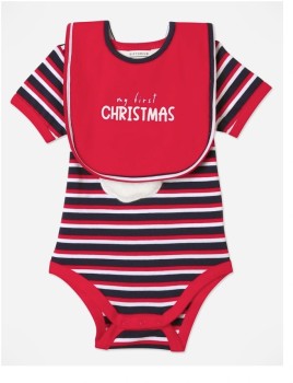 Myer-Giftorium-My-First-Christmas-Bodysuit on sale