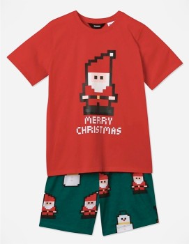 Bauhaus+Santa+Christmas+PJ+Set