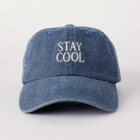 Kenji-Slogan-Cap-Blue on sale