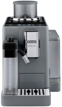 Delonghi-Rivelia-Fully-Automatic-Coffee-Machine-in-Pebble-Grey on sale