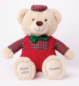 Heirloom+Chester+2024+Christmas+Charity+Bear+40cm