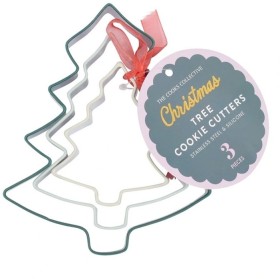 The-Cooks-Collective-Christmas-Tree-Cookie-Cutter-Set-of-3 on sale