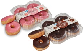 The-Happy-Donut-Co-Iced-or-Jam-Donuts-4-Pack-Selected-Varieties on sale