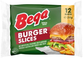 NEW+Bega+Burger+Cheese+Slices+12+Pack