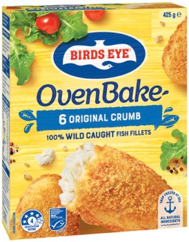 Birds+Eye+Oven+Bake+Fish+Fillets+425g+Selected+Varieties