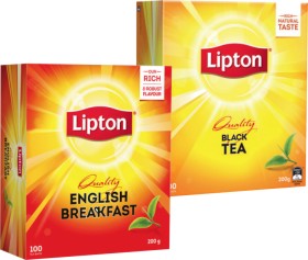 Lipton+Black+Tea+or+English+Breakfast+Tea+Bags+100+Pack