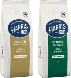 Harris+Coffee+Beans+or+Ground+Coffee+1kg+Selected+Varieties