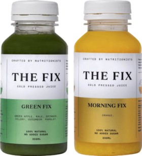 The+Fix+Cold+Pressed+Juice+250mL+Selected+Varieties