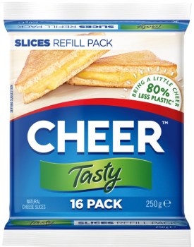 Cheer+Cheese+Slices+250g+Selected+Varieties