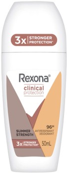 Rexona+Clinical+Protection+Antiperspirant+Roll%E2%80%91On+50mL+Selected+Varieties