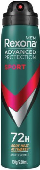 Rexona-Advanced-Protection-Spray-220mL-Selected-Varieties on sale