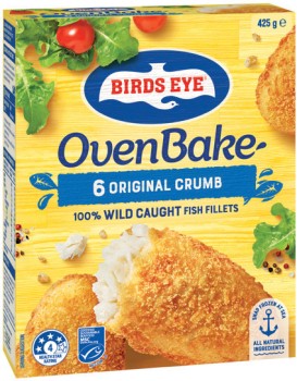 Birds+Eye+Oven+Bake+Fish+Fillets+425g+Selected+Varieties