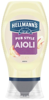 Hellmann%26rsquo%3Bs+Garlic+Aioli+or+Peri+Peri+Mayo+Squeeze+252g