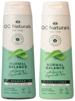 OC+Naturals+Shampoo+or+Conditioner+400mL+Selected+Varieties