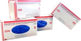 Henry+Schein+DE+Nitrile+Examination+Gloves+Box+of+200+Blue