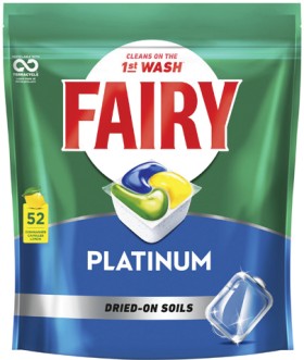 Fairy+Platinum+Dishwashing+Tablets+52+Pack