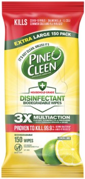 Pine+O+Cleen+Disinfectant+Wipes+150+Pack