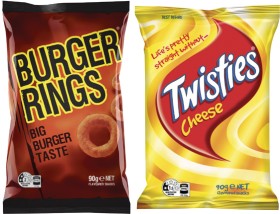 Twisties%2C+Burger+Rings+or+Cheetos+80g-90g