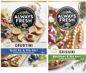 Always+Fresh+Grissini+or+Crustini+Crackers+120g-125g