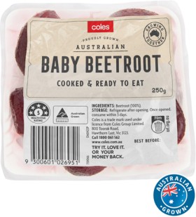 Coles+Australian+Baby+Beetroot+250g+Pack