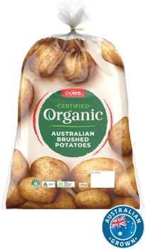 Coles+Australian+Organic+Brushed+Potatoes+2kg+Bag