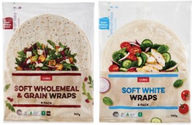 Coles+Soft+Wraps+8+Pack+360g