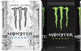 Monster+Energy+Drink+4x500mL