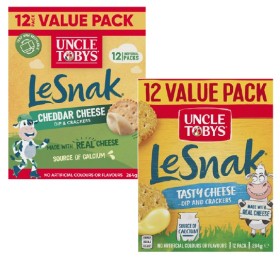 Uncle+Tobys+Le+Snak+Value+Pack+264g