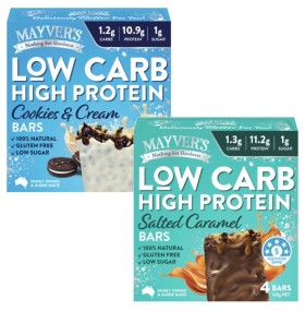 Mayver%26%23039%3Bs+Low+Carb+High+Protein+Bars+128g