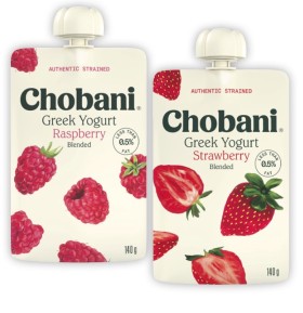 Chobani+Greek+Yogurt+Pouch+140g