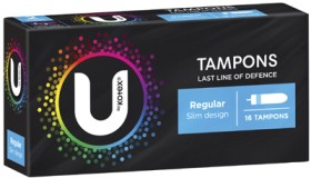 U+By+Kotex+Tampons+Regular+16+Pack