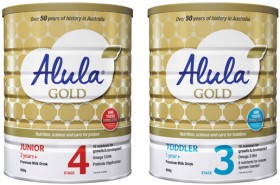 Alula+Gold+Stage+3+Toddler+or+Stage+4+Junior+Milk+Drink+900g