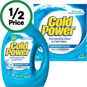 Cold-Power-Laundry-Liquid-2-Litre-or-Powder-2-kg on sale