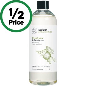 Bosisto%26%23039%3Bs+Hand+Wash+Refill+1+Litre