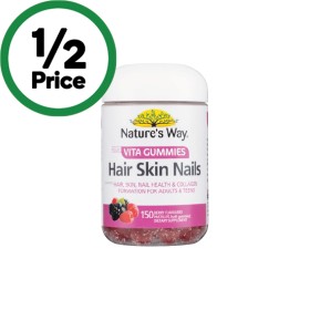 Nature%26%23039%3Bs+Way+Hair+Skin+Nails+Adult+Vita+Gummies+Pk+150%7E