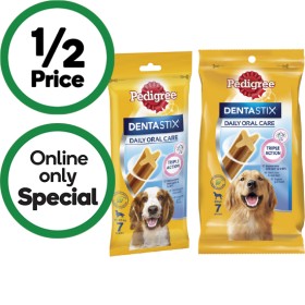 Pedigree+Dentastix+Dog+Treats+Pk+7