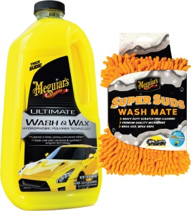 Meguiar%26rsquo%3Bs+Ultimate+Wash+%26amp%3B+Wax+1.42L+%26amp%3B+Wax+1.42L+%26amp%3B+Super+Suds+Wash+Mate