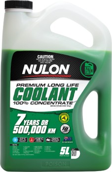 Nulon+Green+Premium+Long+Life+Coolant+100%25+Concentrate+5L