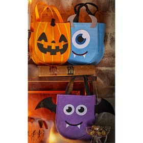 Halloween+Felt+Tote+Bag+%26ndash%3B+Assorted