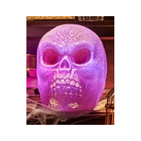 Halloween+Large+LED+Skull