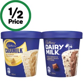 Cadbury+Dairy+Milk%2C+Caramello+or+Caramilk+Ice+Cream+Varieties+460ml+%26ndash%3B+From+the+Freezer