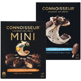 Connoisseur+Ice+Cream+Sticks+360-400ml+Pk+4-6+%26ndash%3B+From+the+Freezer