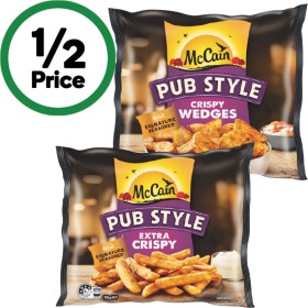 McCain+Pub+Style+Chips+or+Wedges+750g