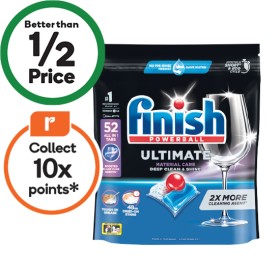 Finish+Ultimate+Material+Care+Dishwasher+Tablets+Pk+52