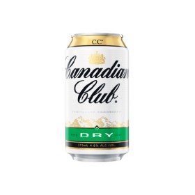 Canadian+Club+and+Dry+Can+10x375ml