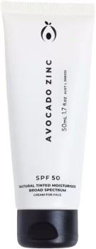 Avocado-Zinc-Natural-Tinted-Moisturiser-Light-Medium-SPF50-50ml on sale